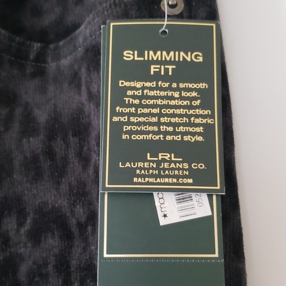 Ralph Lauren leopard corduroy size 4 pants - Picture 2 of 3